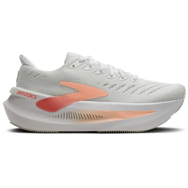 Brooks Women's Glycerin Max 2 WHITE/CORAL/PEACH