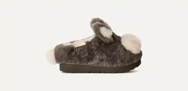 UGG TODDLER'S CLASIC HOP SLIP-ON Slate